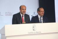 Martínez Guijarro y Ruiz Molina informan de los resultados electorales en Castilla-La Mancha