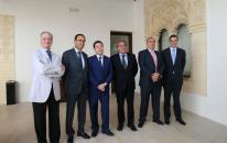 Reunión con el presidente de la Confederación Regional de Empresarios (CECAM)