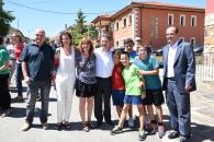 El Presidente visita el colegio rural de Alcoroches